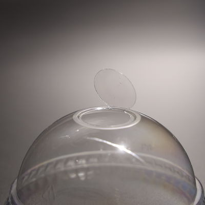 Màn vi tròn rõ ràng trên Snap trên nắp cốc nhựa 1000pcs chống rò rỉ