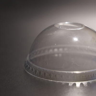 Transparent Flexible PET Dome Lid for Paper and Plastic Cups
