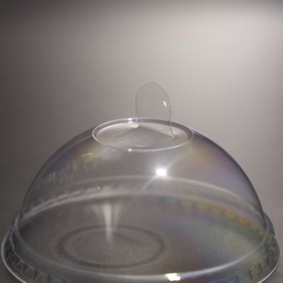 Nắp cốc bằng nhựa trong suốt Thiết bị đơn giản và chức năng cho cốc