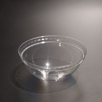 90mm Clear Plastic PP Round Cup Lid For Recyclable Packaging