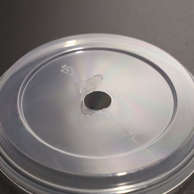 FAD Certified PP Plastic Screw On Cup / Plastic Cup Lids Leak Proof and Flexible