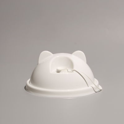 Nắp nhựa tròn cho thùng chứa trong suốt