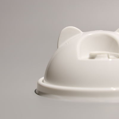 Leak Proof Screw On Plastic Cup Lids BPA Free