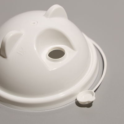 Leak Proof Screw On Plastic Cup Lids BPA Free