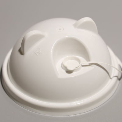 Leak Proof Screw On Plastic Cup Lids BPA Free