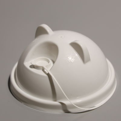 Leak Proof Screw On Plastic Cup Lids BPA Free