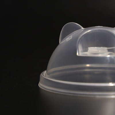 Flexible Plastic Drinking Cup Lid with Screw or Snap On Closure