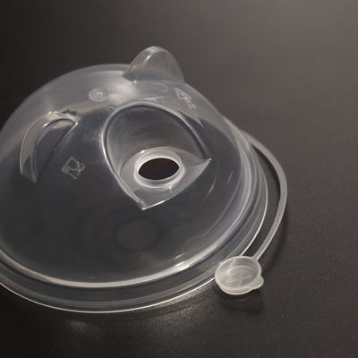 Flexible Plastic Drinking Cup Lid with Screw or Snap On Closure