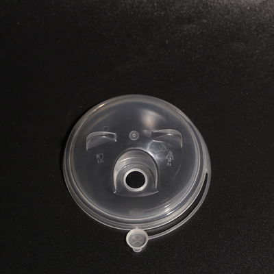 Flexible Plastic Drinking Cup Lid with Screw or Snap On Closure