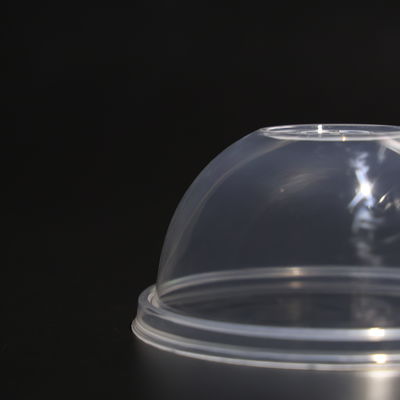 Crystal Clear Anti Spill Plastic Cup Lid