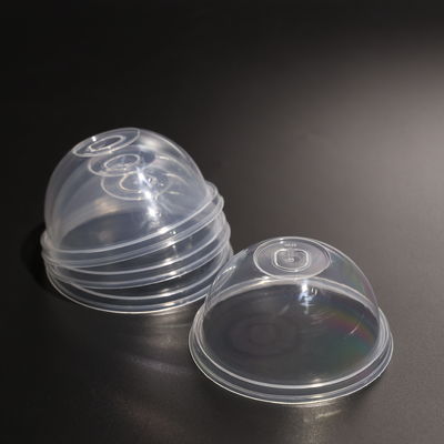 Crystal Clear Anti Spill Plastic Cup Lid