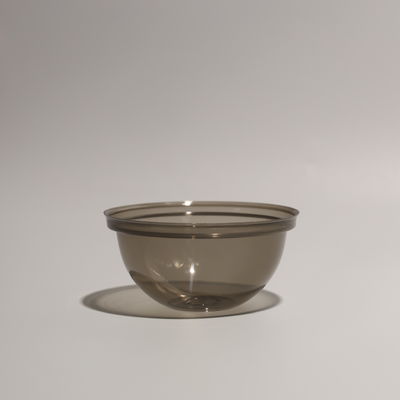 Couvercles de tasses en plastique transparent à l'épreuve des fuites avec vis