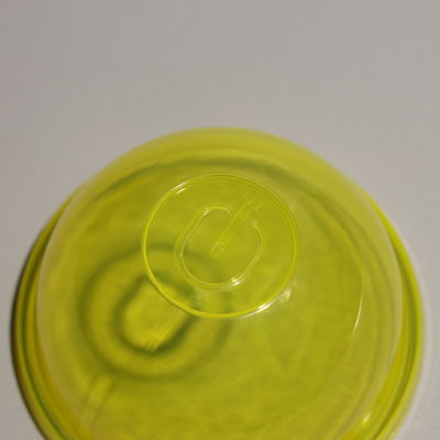 90mm Clear PP Plastic Disposable Cup Lid with Customizable Color