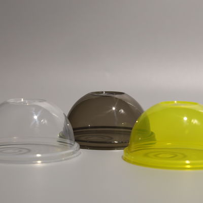 Transparent Plastic PP Lids for Sealing and Protecting Cups