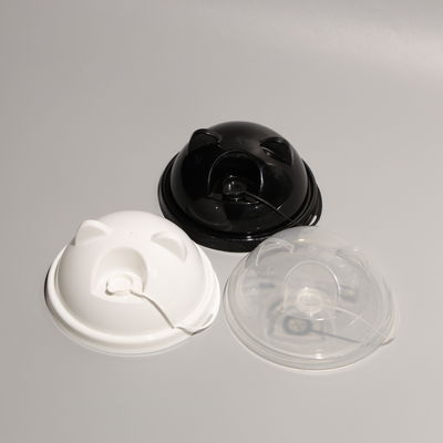 BPA livre plástico tampa de copo tampa redonda de copo 90mm prova de vazamento descartável