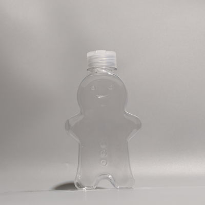 500ml Reusable Clear Plastic PET Water Bottles With Aluminum / Plastic Caps