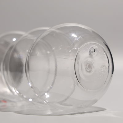 Snowman Eco Friendly PET Plastic Bottle With Customizable Caps For Beverage