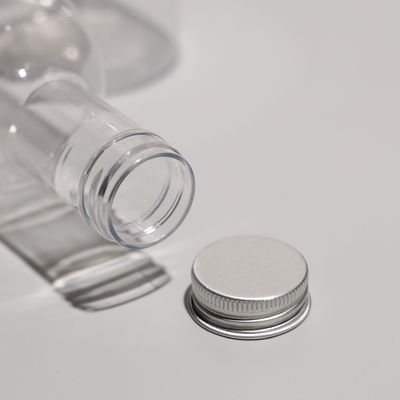 Tight Sealing Round Shape Plastic PET Bottle Screw On Lid For Cold Juice