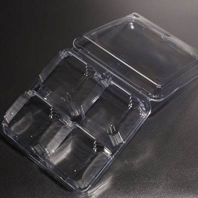 ขนาด 39 กรัม ถังอาหารแบบกลมจากพลาสติกใส