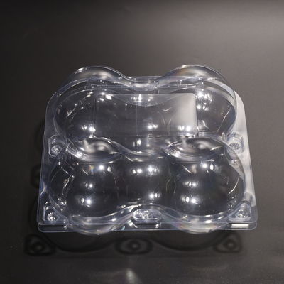 กระปุกอาหารสี่เหลี่ยม PET ชัดเจน สําหรับนําไปใช้