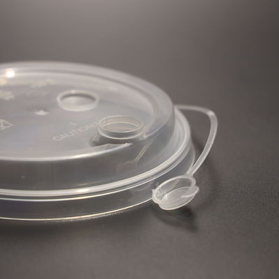 Disposable Plastic Cup Lid Flat Lid For PP Cup With FAD Certification
