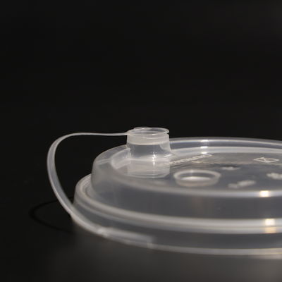 Disposable Plastic Cup Lid Flat Lid For PP Cup With FAD Certification