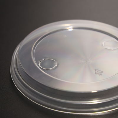 Nắp cốc nhựa PP Nắp cốc phẳng không chứa BPA để uống an toàn và linh hoạt