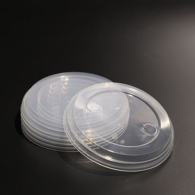 Nắp cốc nhựa PP Nắp cốc phẳng không chứa BPA để uống an toàn và linh hoạt