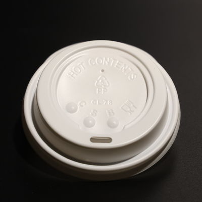 Disposable Plastic Cup Lid PP Flat Cup Lid With BPA-free Safety
