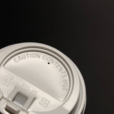 Flexible Plastic Cup Lid Simple And Functional With Safety Features BPA-free