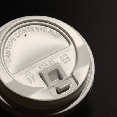 Flexible Plastic Cup Lid Simple And Functional With Safety Features BPA-free