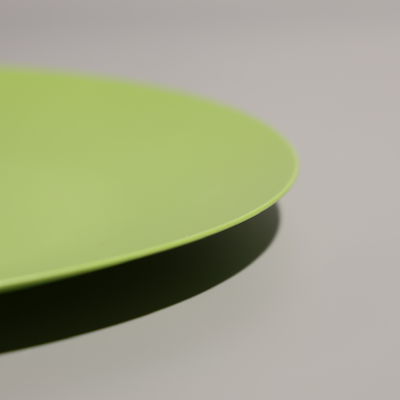 bandeja de plástico ecológica y apilable con logotipo personalizado