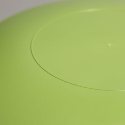 bandeja de plástico ecológica y apilable con logotipo personalizado