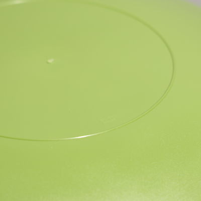 bandeja de plástico ecológica y apilable con logotipo personalizado