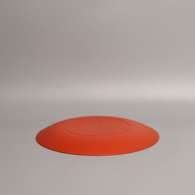 Round PP Plate Plastic Food Tray For Microwave Chemical Resistant And Strong