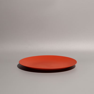 Round PP Plate Plastic Food Tray For Microwave Chemical Resistant And Strong
