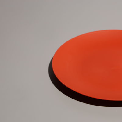 Round PP Plate Plastic Food Tray For Microwave Chemical Resistant And Strong
