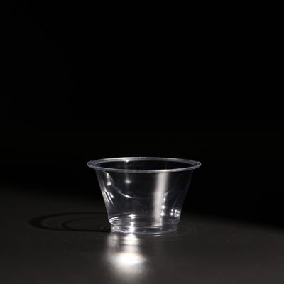 7OZ Volume U Shape Clear Disposable PET Cups High Durability For Takeaway Juices