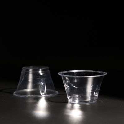 7OZ Volume U Shape Clear Disposable PET Cups High Durability For Takeaway Juices