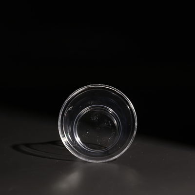 Disposable Plastic PET Cups With Dome / Flat Lid For Boba Tea