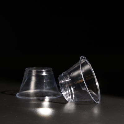 Disposable Plastic PET Cups With Dome / Flat Lid For Boba Tea