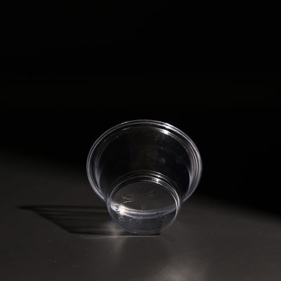 Прозрачные пищевые одноразовые пластиковые PET чашки с куполом / плоской крышкой для чая боба