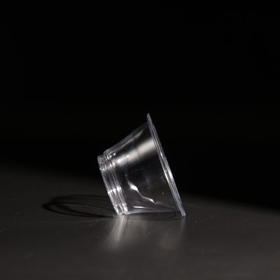 Прозрачные пищевые одноразовые пластиковые PET чашки с куполом / плоской крышкой для чая боба