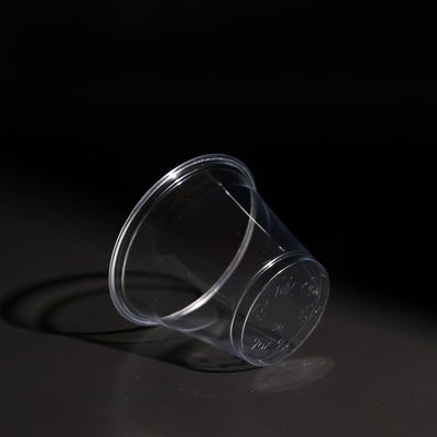 고품질 플라스틱 일회용 PET 컵 차가운 음료 뚜?? 이 있는 보바 차 컵