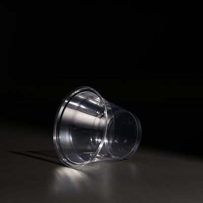 고품질 플라스틱 일회용 PET 컵 차가운 음료 뚜?? 이 있는 보바 차 컵