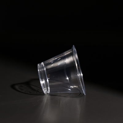 Clear Plastic Disposable PET Cup Cold Drink Boba Tea With Customized Logo
