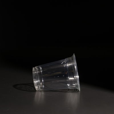 FDA Certificated Disposable PET Cups With Printing Logo For Takeaway Drinking