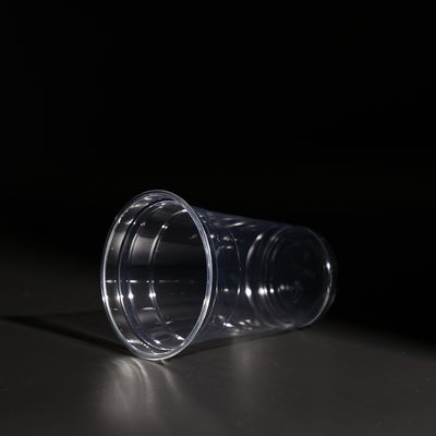 14oz Clear PET Drink Cups Disposable Bubble Tea Packaging Cups For Outdoor Takeaway Cups
