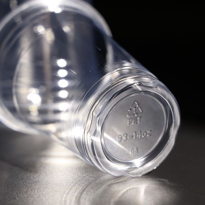 Wegwerp PET Drinkbekers Bubble Tea Verpakking Bekers Met Deksel Aangepast Logo