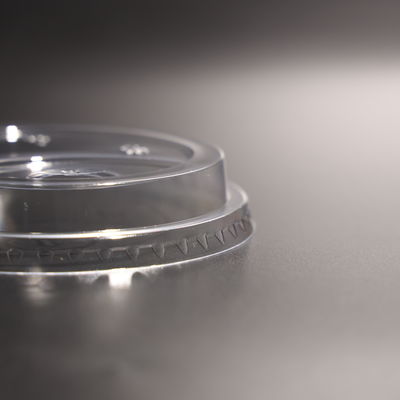 White Plastics PP Cup With Lid for Sustainable Packaging Solutions